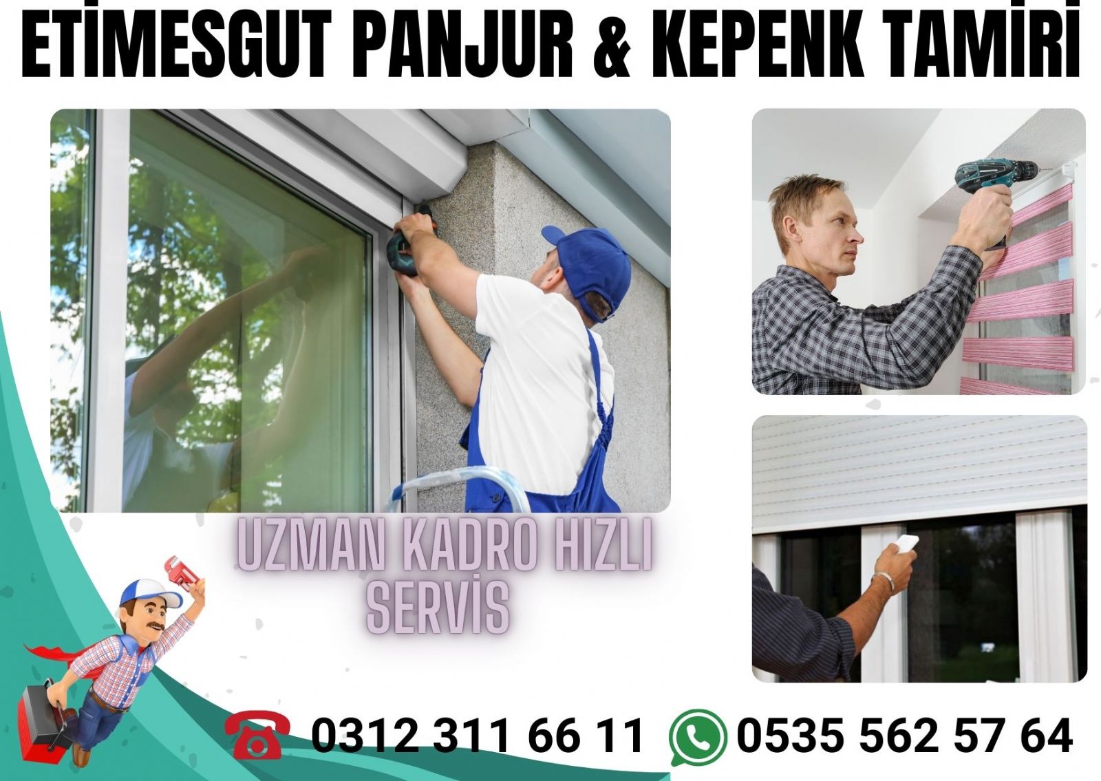 etimesgut panjur ve kepenk tamiri